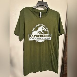 Fatherhood Jurassic park shirt